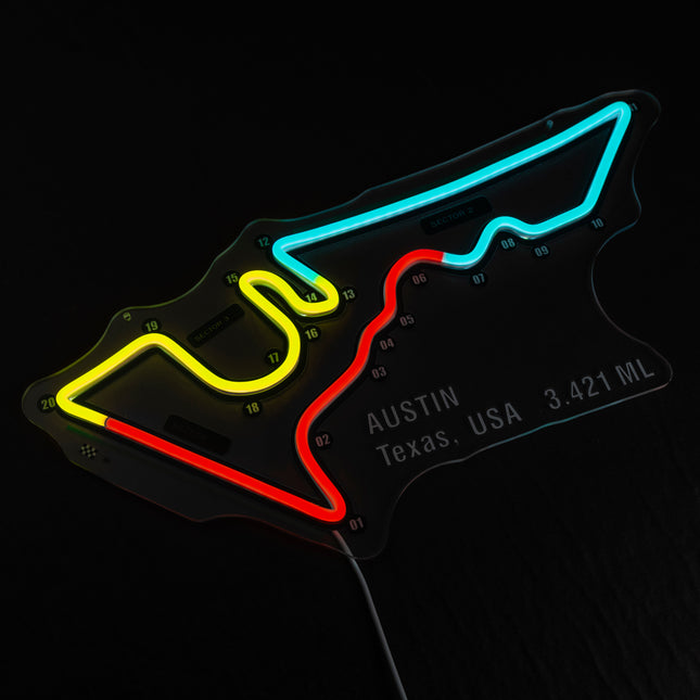 Circuit Of The Americas- Austin, Texas, USA LED wall art