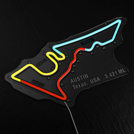 Circuit Of The Americas- Austin, Texas, USA LED wall art
