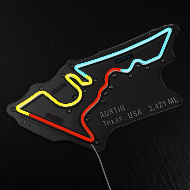 Circuit Of The Americas- Austin, Texas, USA LED wall art