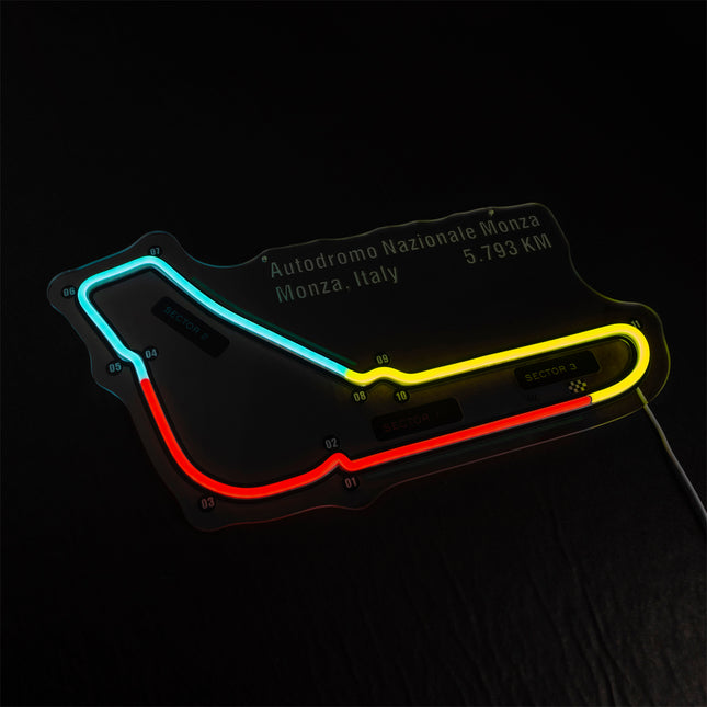 Monza Circuit- Italy LED Wall Art