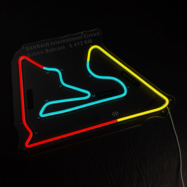 Bahrain International Circuit – Sakhir LED Wall Art