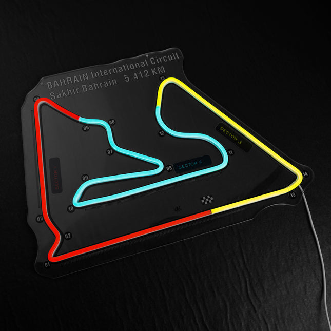 Bahrain International Circuit – Sakhir LED Wall Art