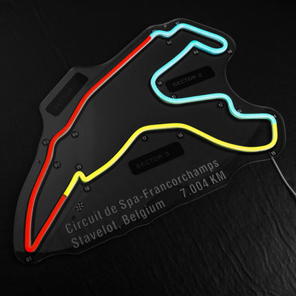 Circuit De Spa- Francorchamps, Belgium LED Wall Art