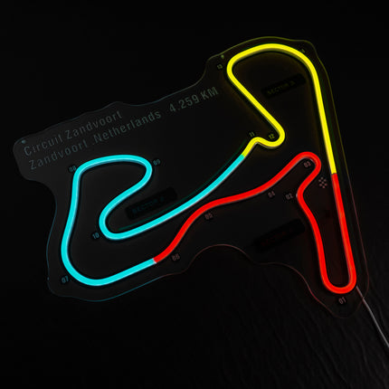 Circuit Zandvoort- Netherlands LED Wall Art