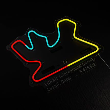 Lusail International Circuit – Qatar LED Wall Art