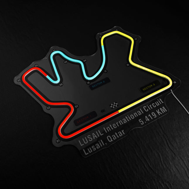 Lusail International Circuit – Qatar LED Wall Art