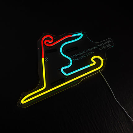 Shanghai International Circuit- LED Wall Art