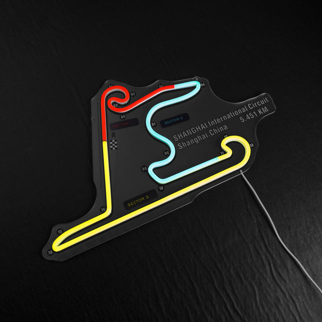 Shanghai International Circuit- LED Wall Art